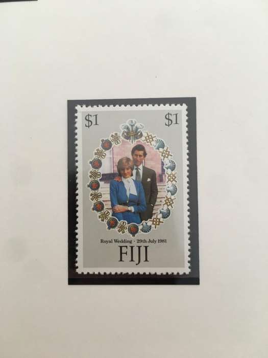 FIJI- ROYAL WEDDING OF PRINCE CHARLES  AND  LADY DIANA - 1981