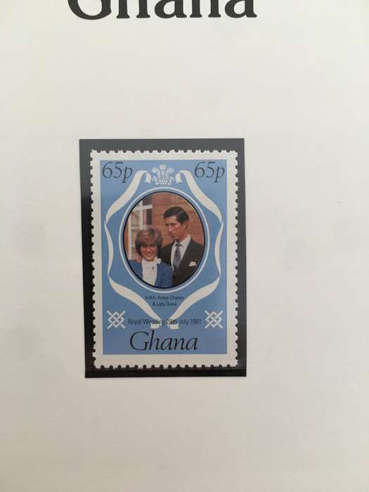 GHANA - ROYAL WEDDING OF PRINCE CHARLES AND LADY DIANA - 1981