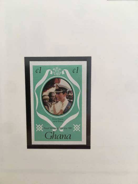GHANA - ROYAL WEDDING OF PRINCE CHARLES AND LADY DIANA - 1981