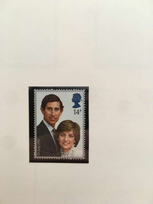 GREAT BRITAIN - ROYAL WEDDING OF PRINCE CHARLES AND LADY DIANA 1981 - MINT STAMPS