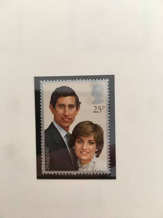 GREAT BRITAIN - ROYAL WEDDING OF PRINCE CHARLES AND LADY DIANA 1981 - MINT STAMPS