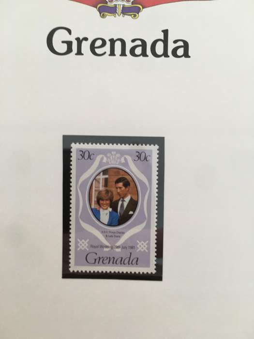 GRENADA - ROYAL WEDDING OF PRINCE CHARLES AND LADY DIANA 1981 -  MINT STAMPS