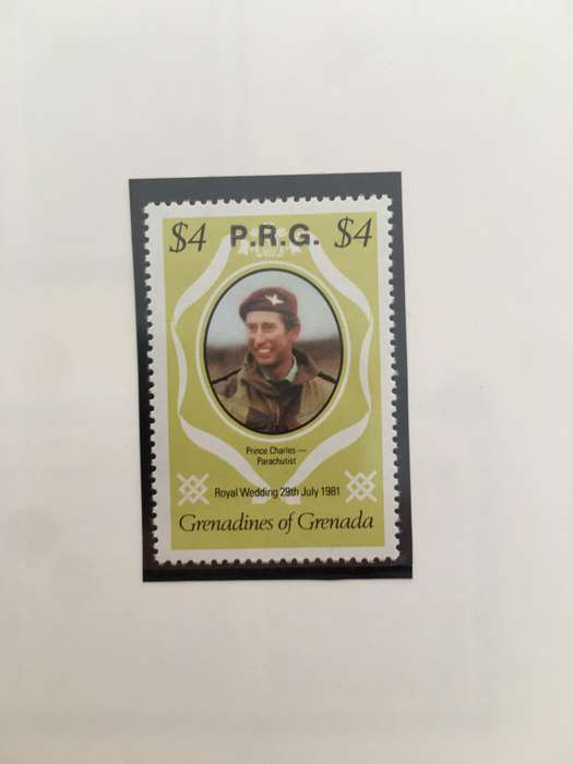 GRENADA GRENADINES - THE ROYAL WEDDING OF PRINCE CHARLES AND LADY DIANA 1981 - MINT STAMPS
