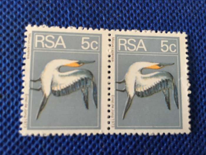 SOUTH AFRICA MINT PAIR 5c STAMPS