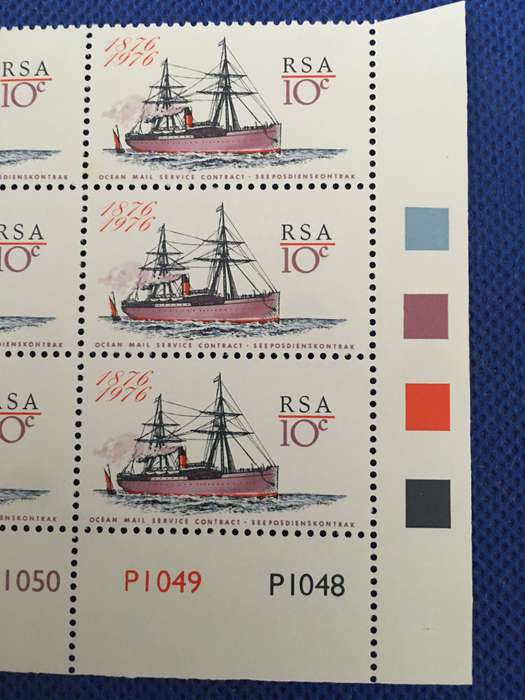 SOUTH AFRICA MINT BLOCK OF STAMPS 10c