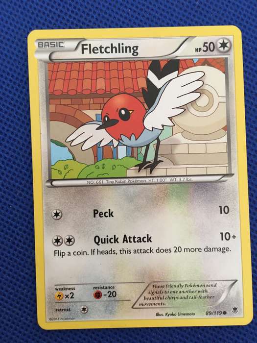 POKEMON TRADING CARD - FLETCHLING