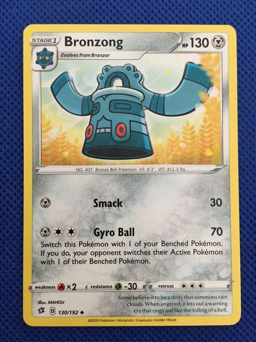 POKEMON TRADING CARD - BRONZONG