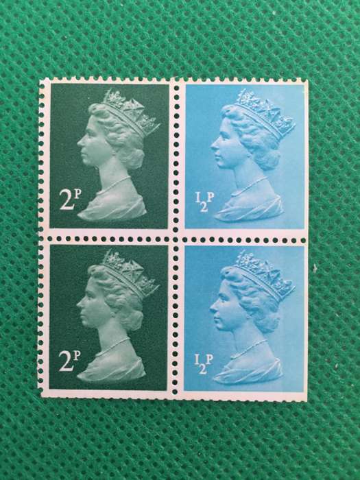 GREAT BRITAIN MINT BLOCK OF STAMPS