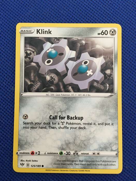 POKEMON TRADING CARD - KLINK