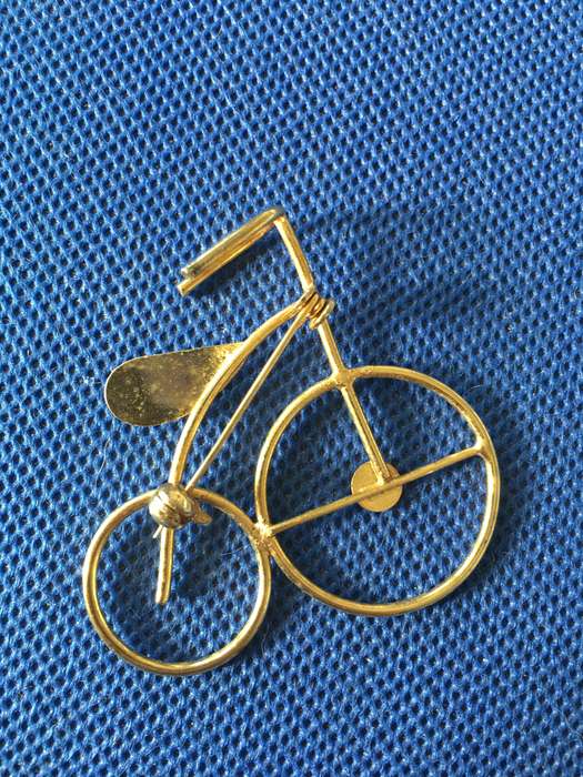 VINTAGE BICYCLE BROOCH