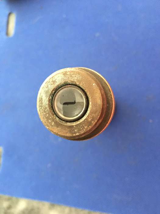 Antique Brass Mini Marine London Telescope - Enbeeco Heron in Pouch