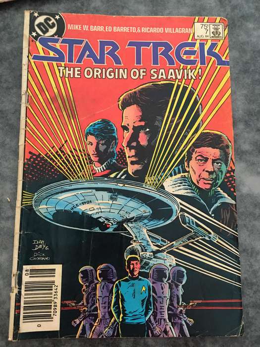 DC COMICS - STAR TREK - NO.7 - 1984