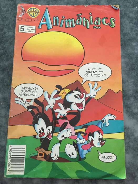 WARNER BROTHERS COMICS - ANIMANIACS  NO. 5 - 1995