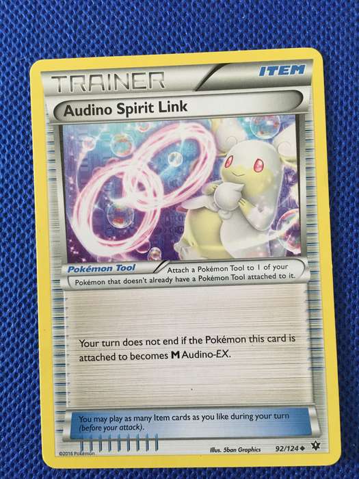 POKEMON TRADING CARD - TRAINER - AUDINO SPIRIT LINK