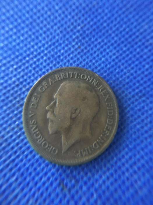 GREAT BRITAIN 1 PENNY COIN 1917