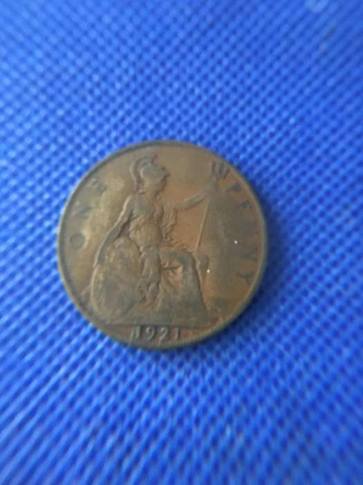 GREAT BRITAIN 1 PENNY COIN 1921