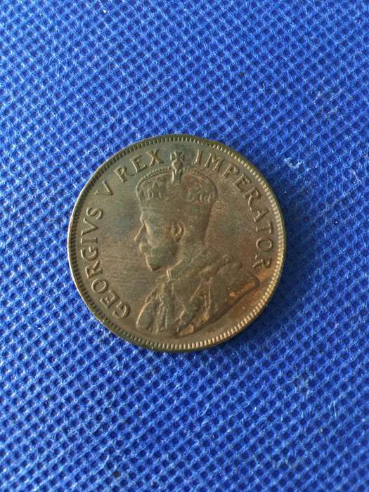 SOUTH AFRICA 1935 1 PENNY COIN