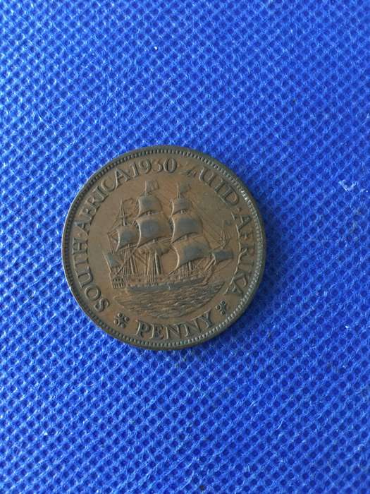 SOUTH AFRICA 1930 1 PENNY COIN