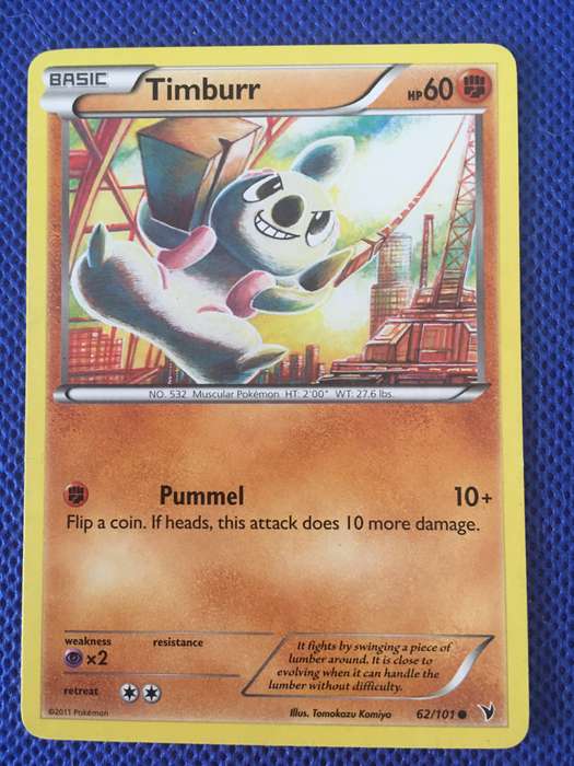 POKEMON TRADING CARD - TIMBURR