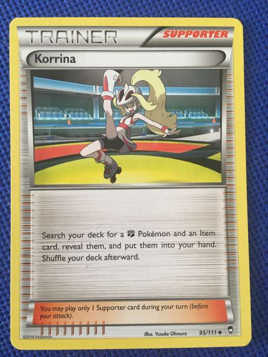 POKEMON TRADING CARD - TRAINER / KORRINA