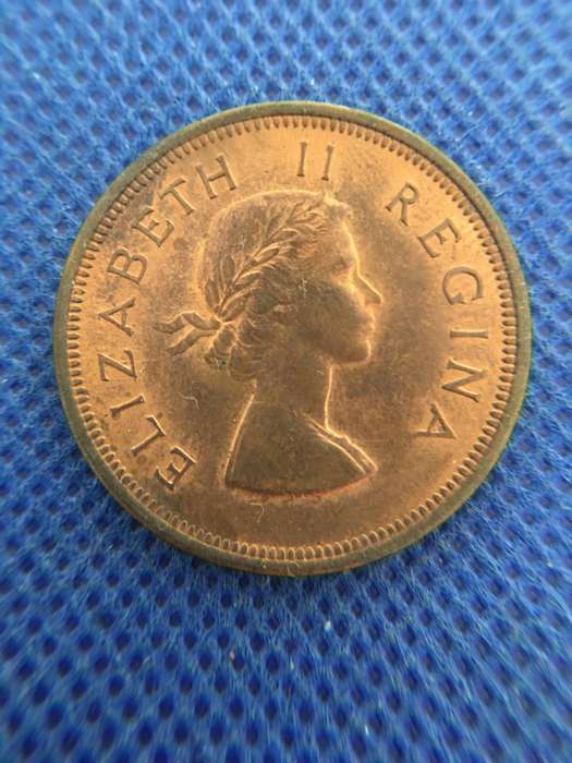 SOUTH AFRICA - 1958 1 PENNY COIN