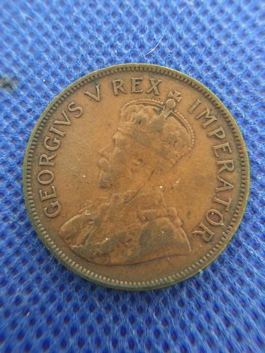 SOUTH AFRICA 1932 1 PENNY COIN