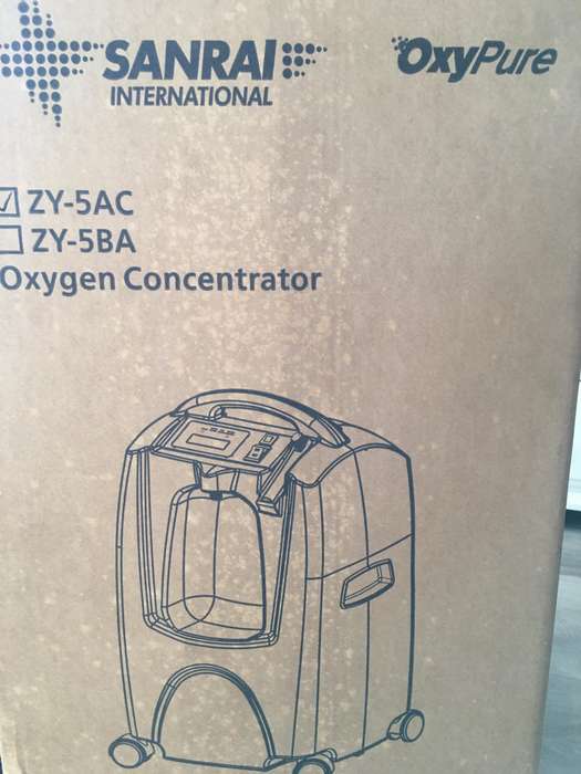 LOVELY  MEDICAL  OXY PURE OXYGEN CONCENTRATOR / PORTABLE -