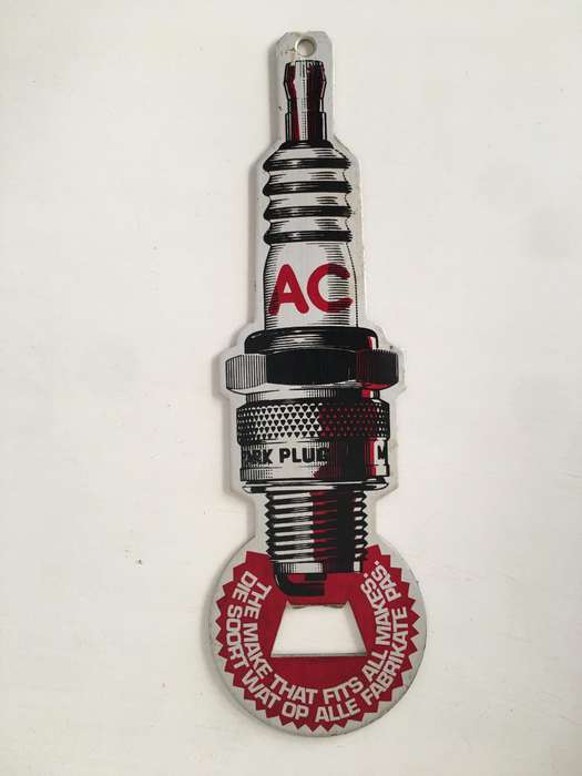 VINTAGE - AC SPARK PLUG BOTTLE OPENER