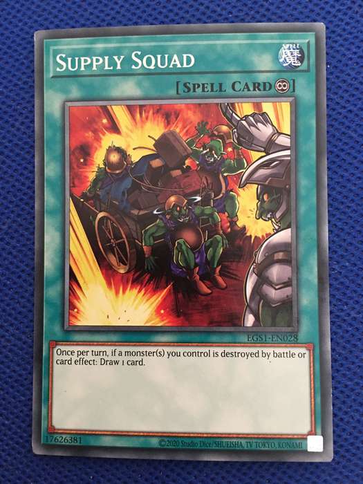 YU-GI-OH TRADING CARD - SUPPLY SQUAD