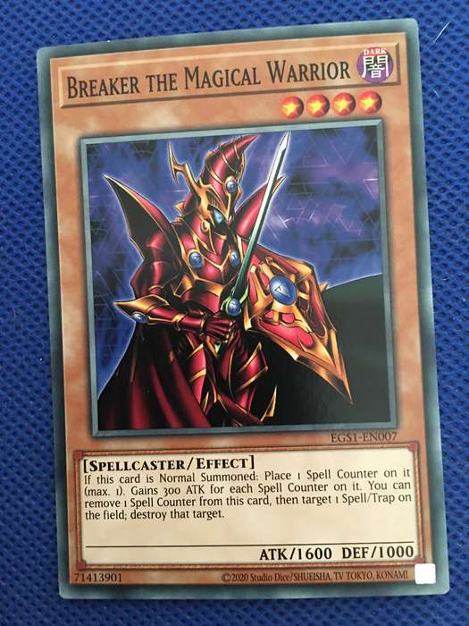 YU-GI-OH TRADING CARD - BREAKER THE MAGICAL WARRIOR