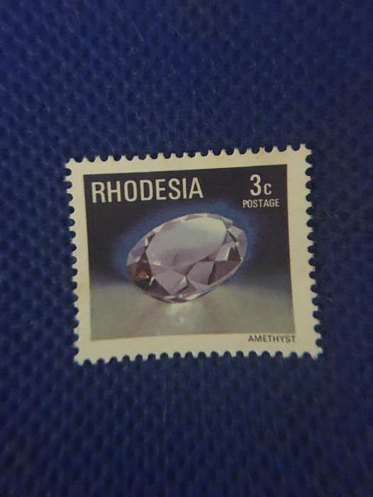 RHODESIA MINT GEM STONE  STAMPS  5 STAMPS