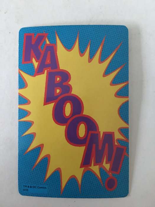 MARVEL / DC  -  VINTAGE BATMAN  TIN - PLAYING CARDS AND UNO AVENGERS WITH 5 DICE