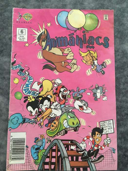 WARNER BROTHERS COMICS - ANIMANIACS  NO. 6 - 1995