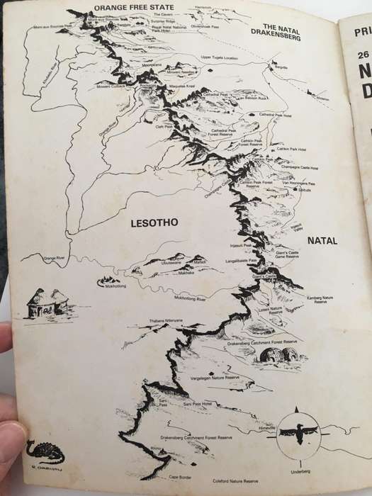 VINTAGE PRIDE OF SOUTH AFRICA- NATAL - DRAKENSBERG  - 1978