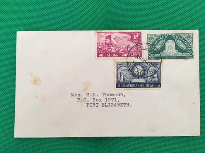 SOUTH AFRICA  - VINTAGE FIRST DAY COVER - THE GREAT TREK