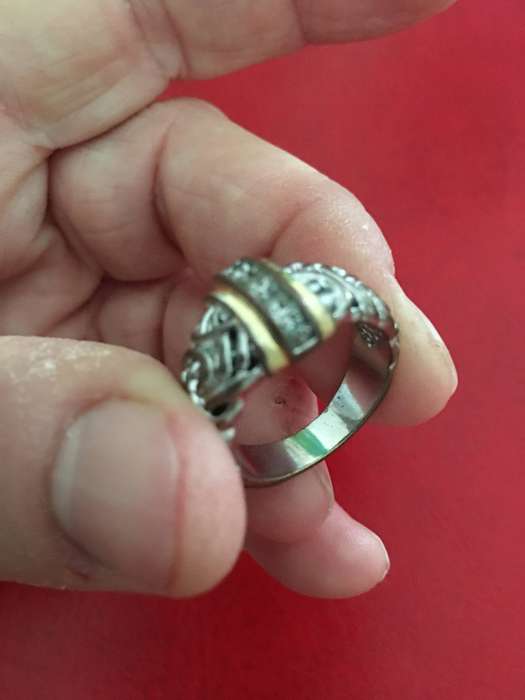 LOVELY CELTIC STYLE  TRIBAL PINKY RING