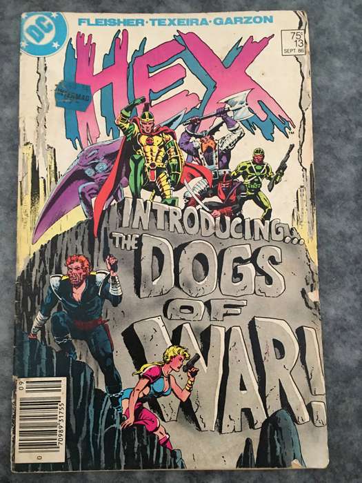 DC COMICS - HEX / THE DOGS OF WAR / NO. 13 - 1986
