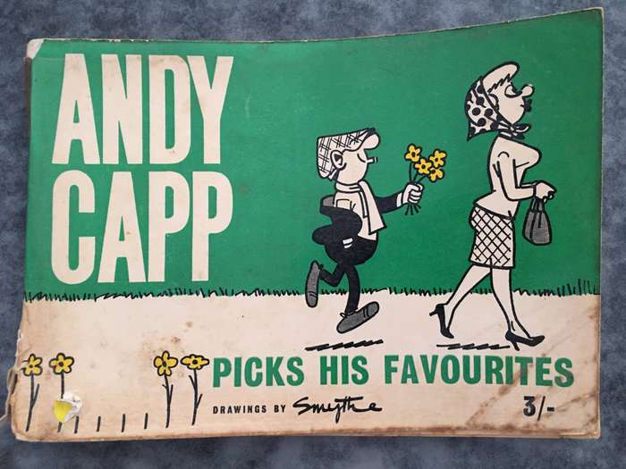 VINTAGE ANDY CAPP NO. 3/- - 1963 SOME LOOSE PAGES - REDUCED