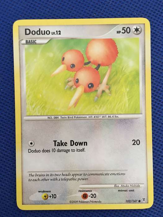 POKEMON TRADING CARD - DODUO - 2009