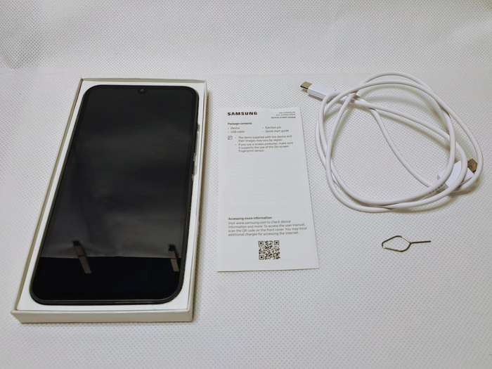 Samsung Galaxy A34 5G 6GB 128GB dual SIM smartphone (Awesome Graphite)(SM-A346E/DSN)