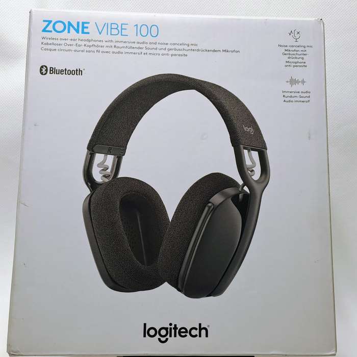 Logitech Zone Vibe 100 Headphones (Graphite)