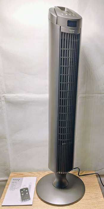Taurus Fan Turbo Tower Plastic Grey 84cm 45W Babel