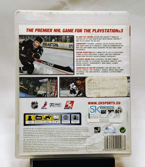 NHL 2K7 - Sony PlayStation 3 / PS3 Game