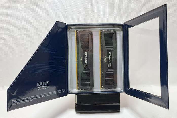 Micron Crucial Ballistix Max 16Gb (2 x 8Gb Kit) DDR4-5100 (1.5V) Gaming RAM / Memory Kit