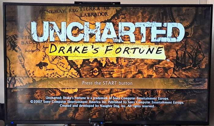 Uncharted: Drake's Fortune  Sony PlayStation 3 / PS3 Game (Platinum)