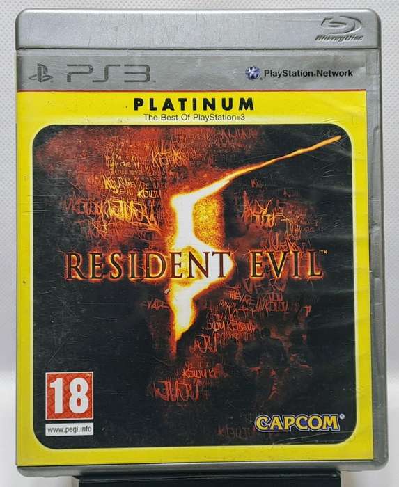 Resident Evil 5 - Sony PlayStation 3 / PS3 Game (Platinum)