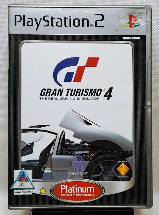 Gran Turismo 4 - Sony PlayStation 2 / PS2 Game (Platinum)