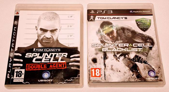Tom Clancy's Splinter Cell Games Bundle - Sony PlayStation 3 / PS3 Games (2 Games)