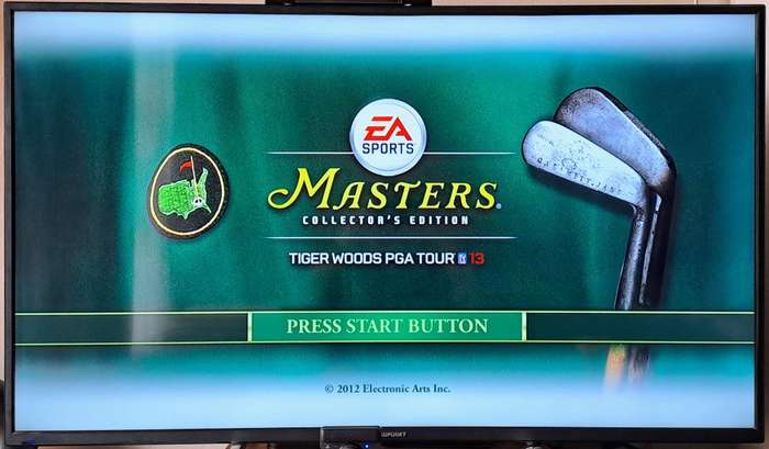 Masters (Collector's Edition) (Includes Tiger Woods PGA Tour 13) - Sony PlayStation 3 / PS3 Game