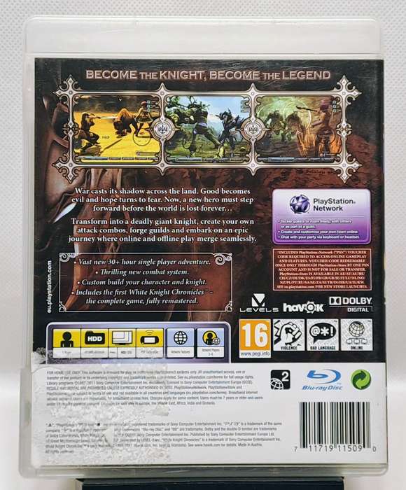 White Knight Chronicles II - Sony PlayStation 3 / PS3 Game